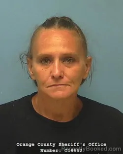 Mugshot of Chasity Sue Paulsson booked in Orange County, Texas on September 10, 2026