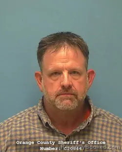 Mugshot of JASON RICHARD FOSKEY booked in Orange County, Texas on May 18, 2026