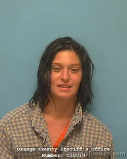 Mugshot of HEATHER ELIZABETH STARK booked in Orange County, Texas on July 5, 2026