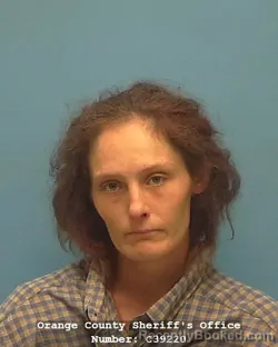 Mugshot of CRYSTAL NICOLE BROWN booked in Orange County, Texas on May 29, 2026