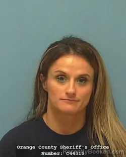 Mugshot of ASHLEY SIMMONS booked in Orange County, Texas on July 5, 2026