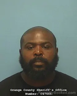 Mugshot of MARCALUS DONTE COLEMAN booked in Orange County, Texas on June 12, 2026
