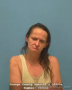 Mugshot of PATRICIA ANN AULTZ booked in Orange County, Texas on July 20, 2026