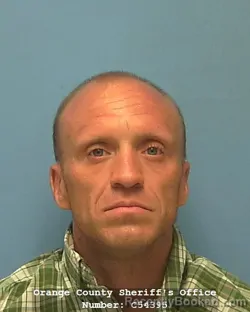 Mugshot of Michael Dwayne Williamson booked in Orange County, Texas on August 24, 2026