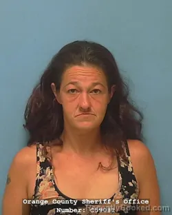 Mugshot of Jessica Ann Graham booked in Orange County, Texas on August 17, 2026