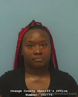 Mugshot of KENYA LASHAE YOUNG booked in Orange County, Texas on July 16, 2026