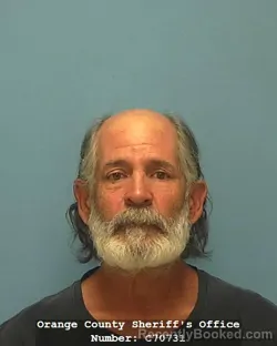 Mugshot of ROBERT PAUL SAUNDERS booked in Orange County, Texas on May 19, 2026