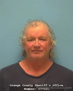 Mugshot of Kenneth Lane Mcneel booked in Orange County, Texas on August 18, 2026