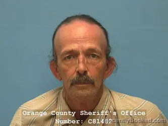 Mugshot of Chad Wayne Costello booked in Orange County, Texas on September 5, 2026