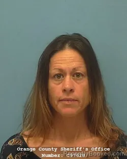 Mugshot of Sabrina Adele Smith booked in Orange County, Texas on September 14, 2026