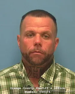 Mugshot of CHRISTOPHER BRIAN GRANGER booked in Orange County, Texas on July 14, 2026