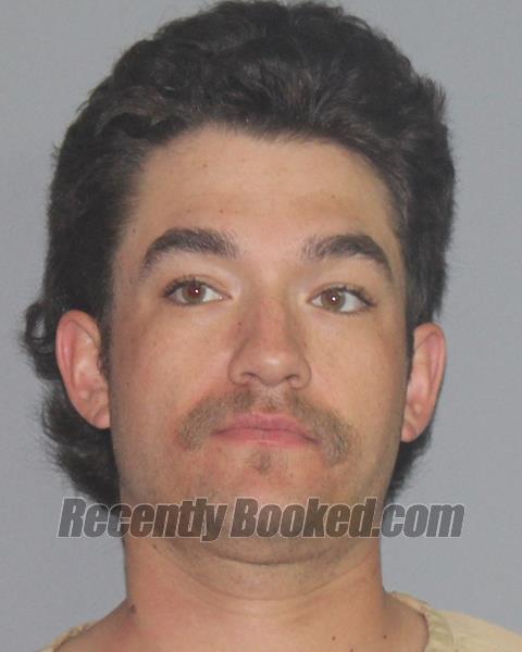 Booking photo from Palo Pinto County, Texas