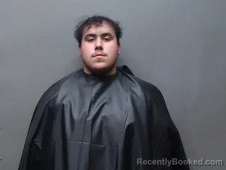 Mugshot of Gabriel Luna booked in Panola County, Texas on October 21, 2026