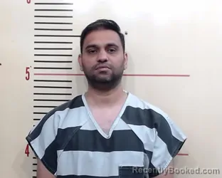 Mugshot of NAZIM NURALI SUNDRANI booked in Parker County, Texas on March 12, 2026