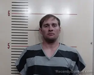 Mugshot of DYLAN WAYNE THOMPSON booked in Parker County, Texas on March 16, 2026