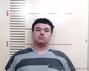 Mugshot of CALEB PATRICK MARTINEZ booked in Parker County, Texas on March 20, 2026