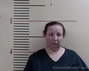 Mugshot of Cathryn Leigh Freeman booked in Parker County, Texas on March 26, 2026