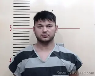 Mugshot of RYAN ESTEVAN DAVILA booked in Parker County, Texas on March 27, 2026