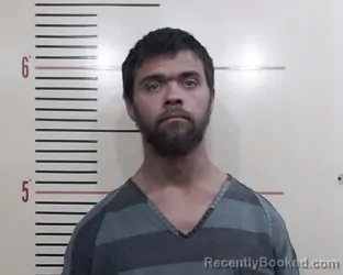 Mugshot of Christian Wayne Johnson booked in Parker County, Texas on March 29, 2026