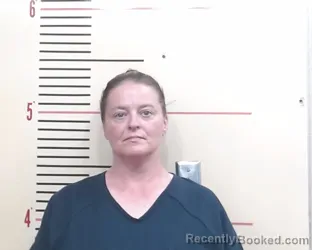 Mugshot of Shawna Barlow Warren booked in Parker County, Texas on July 10, 2026