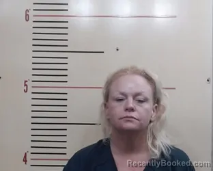 Mugshot of Misty Nicole Poe booked in Parker County, Texas on July 23, 2026