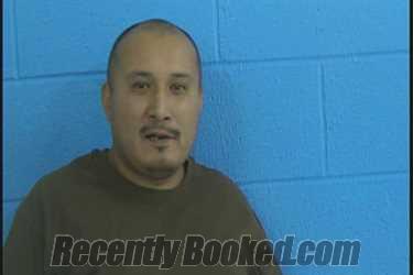 Booking photo from Parmer County, Texas