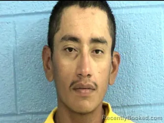 Mugshot of Alberto Angel Nicolas booked in Parmer County, Texas on September 10, 2026