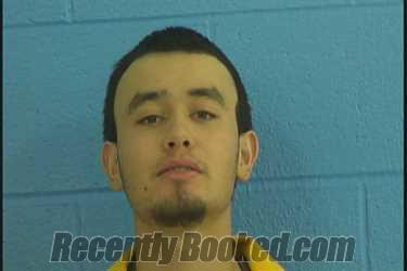 Booking photo from Parmer County, Texas