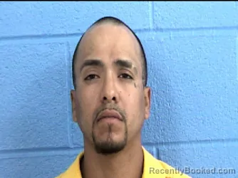 Mugshot of JOHN AARON MENDOZA booked in Parmer County, Texas on July 9, 2026
