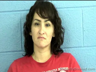 Mugshot of Darrien Jade Mendoza booked in Parmer County, Texas on September 5, 2026