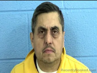 Mugshot of Salvador Portillo Romero booked in Parmer County, Texas on October 20, 2026