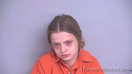 Mugshot of Courtney Shianne Hannah booked in Bradford County, Florida on August 22, 2026