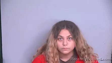 Mugshot of Aliyah Marie Pueschel booked in Bradford County, Florida on August 18, 2026