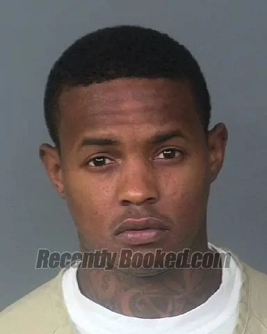 Booking photo from Manatee County, Florida