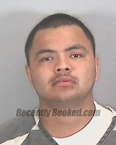 Booking photo from Manatee County, Florida
