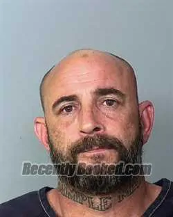 Booking photo from Manatee County, Florida