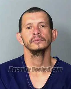 Booking photo from Manatee County, Florida