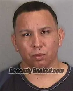 Booking photo from Manatee County, Florida