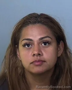 Mugshot of KARINA ALVAREZ SANJUAN booked in Manatee County, Florida on April 29, 2026