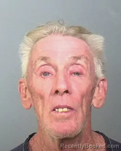 Mugshot of JOHN DESMOND BLACKETER booked in Manatee County, Florida on March 24, 2026