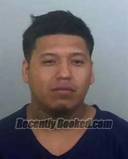 Booking photo from Manatee County, Florida