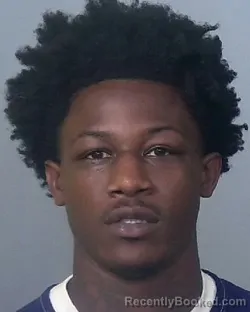 Mugshot of KHALIL DIONNE BROWN booked in Manatee County, Florida on March 24, 2026