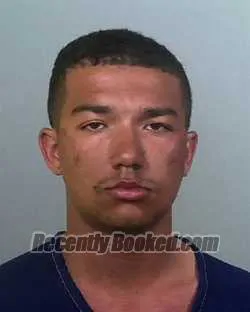 Booking photo from Manatee County, Florida