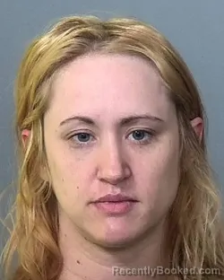 Mugshot of BRANDI NICOLE CRENSHAW booked in Manatee County, Florida on April 1, 2026