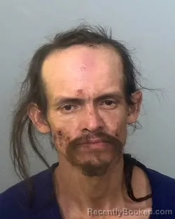 Booking photo from Manatee County, Florida