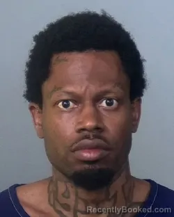 Mugshot of MARCUS DOMINIQUE CLERVIN booked in Manatee County, Florida on March 20, 2026