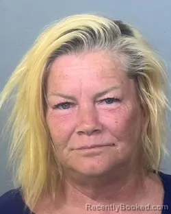 Mugshot of MARY SUE COWLING booked in Manatee County, Florida on March 21, 2026