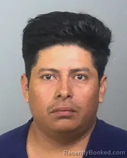 Mugshot of CLEIVER G DIAZ MORALES booked in Manatee County, Florida on March 18, 2026