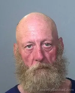 Mugshot of BILLY LEE ELLINGTON booked in Manatee County, Florida on March 27, 2026