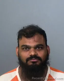Mugshot of RAMSON IVON JOHNSON FERNANDES booked in Manatee County, Florida on May 7, 2026